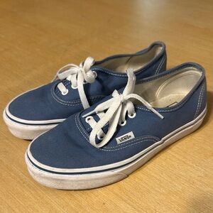 Vans blue women’s size 7 shoes
